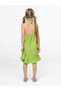 Gazelle Frilly Green Girl Dress - 3