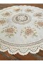 6-Piece American Service - Large Size - Lace Embroidery Looking 1stClass Pvc - 2