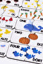 مجموعة ألغاز تعلم الأرقام الإنجليزية في وقت مبكر - خشبية - 3