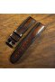 Craft 22 mm Antique Brown Full Stitching Genuine Leather Handmade Cord