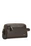 4273 100% Genuine Leather Handbag Clutch Bag Brown