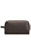 4273 100% Genuine Leather Handbag Clutch Bag Brown - 7