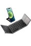 Bluetooth Katlanabilir Klavye Telefon Tablet Pc Uyumlu Touch Pad - 2