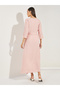 Textured Jalabiya with Side Slit - 4