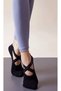 Pilates Women's Socks Set of 3 - Cross Detailed - 2