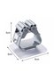 4 Pieces Practical Mop Holder - SVRM Adhesive, White - 5