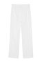 Bej Straight/Düz Kesim Yüksek Bel Nervür Dikişli Dokuma Pantolon TWOSS21PL0093 - 7