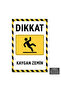 U1026 - Slippery Floor Decota Warning Sign (20X30Cm)