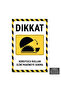 U1031 - Warning Sign for Protecting and Inserting Hand into Machine Dekota (20X30Cm)