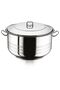 Gastro Steel Pot 50X30 cm Steel Lid-Steel Handle - 3