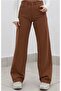 Brown Hotan Palazzo Jeans High Waist