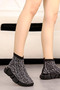 Fls 085-35 High-Sole Knitwear Sports Shoes - 3