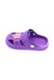 Children's Daily Orthopedic Non-Slip Sole Animal Figured Children's Sandals Slippers - Purple - 3