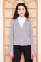 Women's Gray Self-Textured Soft Seasonal Cardigan - Jacket2975230 - 5