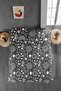 Black and White Double Duvet Cover Set - 100% Cotton, 200X220 Cm, Modern and Stylish Design - 2