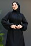 Black Stone Detailed Janjan Dress - 5