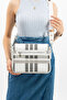 Plaid Patterned Women's Hand and Shoulder Bag - 6011MH