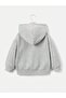 Kids Astronaut Printed Oversized Winter Hooded Sweatshirt Hoodie - 2