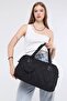 Trend Black Diamond Patterned Shoulder Bag Women's Bag Parachute Bag - 5