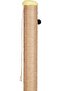 Double Cat Scratching Post - Yellow [Energy Class A+] - 2