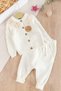Lace Collar Knitwear Baby Girl Cardigan Pants Set Knitwear Baby Set