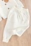 Lace Collar Knitwear Baby Girl Cardigan Pants Set Knitwear Baby Set - 4