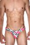 Men's Watermelon Patterned Digital Printed Colorful Slip