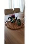 Wicker presentation plate, washable wicker mesh presentation plate plate - 4