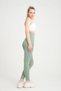 Zambak Series Water Green Hip Gathering Hip Shaping Push up High Waist Gathering Sports Fitness Yoga Women's Leggings - 9