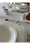 White Care Free Stain Resistant Living Room Table Cloth - 7