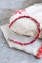 Coral Stone Necklace, Original 1st Class Quality Natural Stone Necklace, Steel Parrot Chain, Steel Metal - 2