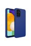 Galaxy A04S Case Luxury Silicone Cover with Metal Frame and Button Design