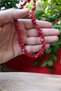 Coral Stone Necklace, Original 1st Class Quality Natural Stone Necklace, Steel Parrot Chain, Steel Metal - 6