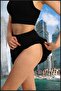 Sea and Pool Shorts - Stylish Women's Model with Skirt Look Slit (Fixed Bikini Slip) 1100 - 3