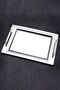 Mercan Silver Gold Presentation Serving Coffee and Tea Tray Treat Tray