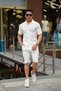 2024 NEW SEASON 100% ORIGINAL LINEN SHIRT SHORTS SET ASWKTM101