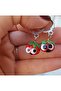 Handmade Murano Glass Bead Domadomades Earrings Fun Designs - 2