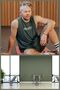 Men's Sports Hair Band Athlete Headband Headband Tennis Gym Sweatband Sports Fitness Hair Bands Gray - 4
