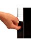 Box Folder Cardboard Magazine Holder 7.2 x 31.5 x 25 cm Black (6-PACK) - 5