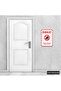 U1177 - Food and Drink Not Permitted Dekota Warning Sign (20X30Cm) - 3