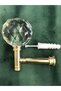 Curtain Hanger Curtain Fastening Apparatus Glass Renso Gold