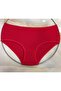 High Waist Plus Size Women's Panties 6 Pieces - 5