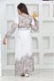 Cotton Lined Long Chiffon Hijab Dress for Young Girl - 4