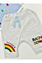 baby girl summer suit with cloud detail - 3