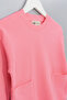 Pink Girls' Pajama Set with Corded Pockets - 3
