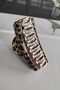 Leopard Pattern Latch Buckle - 4