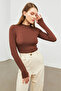 Crew Neck 4-Piece Body Set - Finger Detailed, White Black Cream Brown - 8