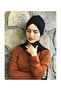 3-Strap Cross-Band Outer Modest Bonnet for Swimming (Pool Bonnet) - Black - 3