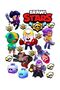 Brawl Star Character And Logo A4 Edible Ornament Pastry Cookie Sugar Dough Paper Print - 3