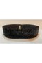 2 cm Siyah Simli Choker Kolye - 2